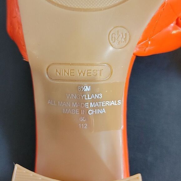 BRAND NEW NINE WEST BRAIDED STRAP DESIGN DETAIL CHUNKY HEELED MULE - Picture 6 of 16